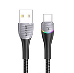 Картинка Кабель Usams U77 1.2м (SJ542USB01) (черный)