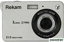Картинка Фотоаппарат Rekam iLook S990i (серебристый)