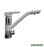 Картинка Смеситель GranFest 2624-1 (серый/хром)