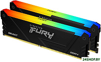 FURY Beast RGB 2x32ГБ DDR4 2666 МГц KF426C16BB2AK2/64