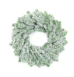 Картинка Венок Erbis Заснеженный W0160040