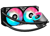 Картинка Кулер для процессора DeepCool Castle 240 RGB (DP-GS-H12L-CSL240RGB)