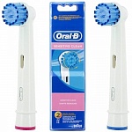 Картинка Насадка для зубных щеток Braun Oral-B Sensitive (2 шт)