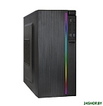 Картинка Корпус Minitower ExeGate mEVO-9302-RGB (600 Вт)