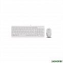 Клавиатура + мышь A4Tech F1512 (белый)