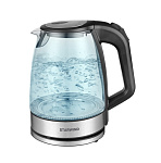 Картинка Чайник электрический StarWind SKG2090 (прозрачный, черный)