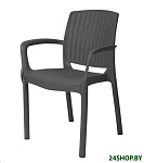 Картинка Кресло ЭЛЬФПЛАСТ Rodos EP344-4 (графитовый)