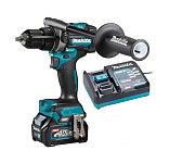 Картинка Ударная дрель-шуруповерт Makita HP001GM101 (с 1-м АКБ)