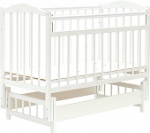Картинка Детская кроватка Bambini 03 (белый)