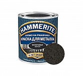 Картинка Краска Hammerite по металлу молотковая 0.75 л (черный)