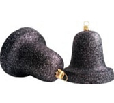 Картинка Елочная игрушка Greenterra Колокольчик большой (3 шт, серый)