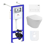 Картинка Унитаз Lavinia Boho Relfix Biore Rimless 6 в 1 77050181