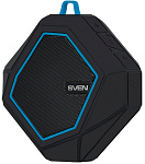 Картинка Беспроводная колонка SVEN PS-77 (черный/синий)