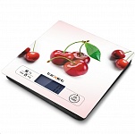 Картинка Весы кухонные TeXet TSC-03g (вишни)