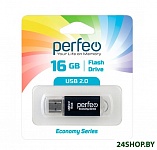 Картинка USB Flash Perfeo E01 16GB (черный)