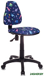 Картинка Кресло Бюрократ KD-4/DINO-BL (синий)