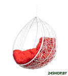Картинка Подвесное кресло BiGarden Tropica BS без стойки (белый/красный)