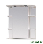 Картинка Onika Шкаф с зеркалом Глория 65.02 правый (белый) [206507]