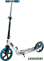 Самокат Novatrack Polis 230P.POLIS.BL9 (белый/синий)