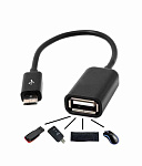 Картинка Кабель-переходник USB3.0 AF-->USB-C M OTG
