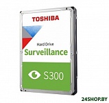 Картинка Жесткий диск TOSHIBA SATA-III 1Tb HDWV110UZSVA Surveillance S300