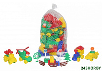 Картинка Конструктор Полесье 52537 Строитель