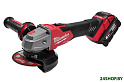 Угловая шлифмашина Milwaukee M18 FSAG125XB-502X Fuel 4933478430 (с 2-мя АКБ)