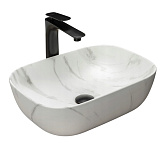 Картинка Умывальник Rea Belinda (серый мрамор)