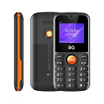 Картинка Кнопочный телефон BQ-Mobile BQ-1853 Life (черный/оранжевый)