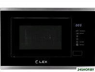 Картинка Микроволновая печь LEX Bimo 20.01 INOX (нержавеющая сталь/черный)