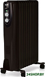 Картинка Масляный радиатор Ballu Classic black BOH/CL-11BRN 2200 (11 секций)