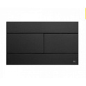 Панель смыва OLI Slim 659055 (черный Soft-touch)