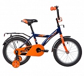 Картинка Детский велосипед Novatrack Astra 16 (синий/оранжевый, 2020)