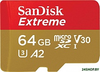 Extreme microSDXC SDSQXAH-064G-GN6MN 64GB