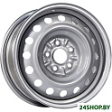Штампованные диски TREBL 52A49A 13x5" 4x100мм DIA 56.6мм ET 49мм silver