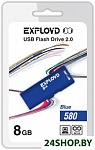 Картинка USB флэш-накопитель EXPLOYD 8GB-580 (синий)