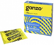 Презервативы GANZO Classic № 3 классические с обильной смазкой