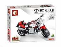 Картинка Конструктор Sembo Block Мотоцикл 701135