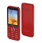 Картинка Мобильный телефон Maxvi K18 (красный)