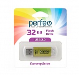 Картинка USB Flash Perfeo E01 32GB (золотистый)
