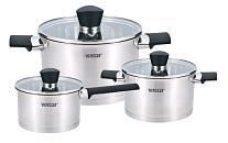 Картинка Набор кастрюль VITESSE VS-2084