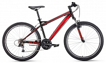 Картинка Велосипед Forward Flash 26 1.0 р.17 2020 (черный/красный)