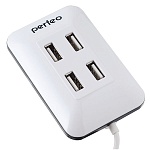 Картинка USB-концентратор PERFEO USB-HUB PF-VI-H028 4 PORT белый