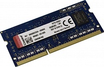 Картинка Оперативная память Kingston 4GB DDR3 SODIMM PC3-12800 KCP3L16SS8/4