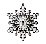 Картинка Игрушка Erich Krause Decor Снежинка морозное золото (49589)