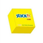 Картинка Блок самоклеящийся бумажный Stickn Hopax 21390 (желтый)