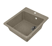 Картинка Кухонная мойка Акватон Парма (серый шелк)