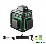 Картинка Лазерный нивелир ADA Instruments Cube 3-360 Green Professional Edition А00573