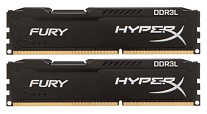 Картинка Оперативная память Kingston HyperX FURY 2x8GB DDR3 PC3-12800 [HX316LC10FBK2-16]