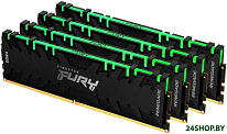 FURY Renegade RGB 4x16GB DDR4 PC4-28800 KF436C16RB1AK4/64